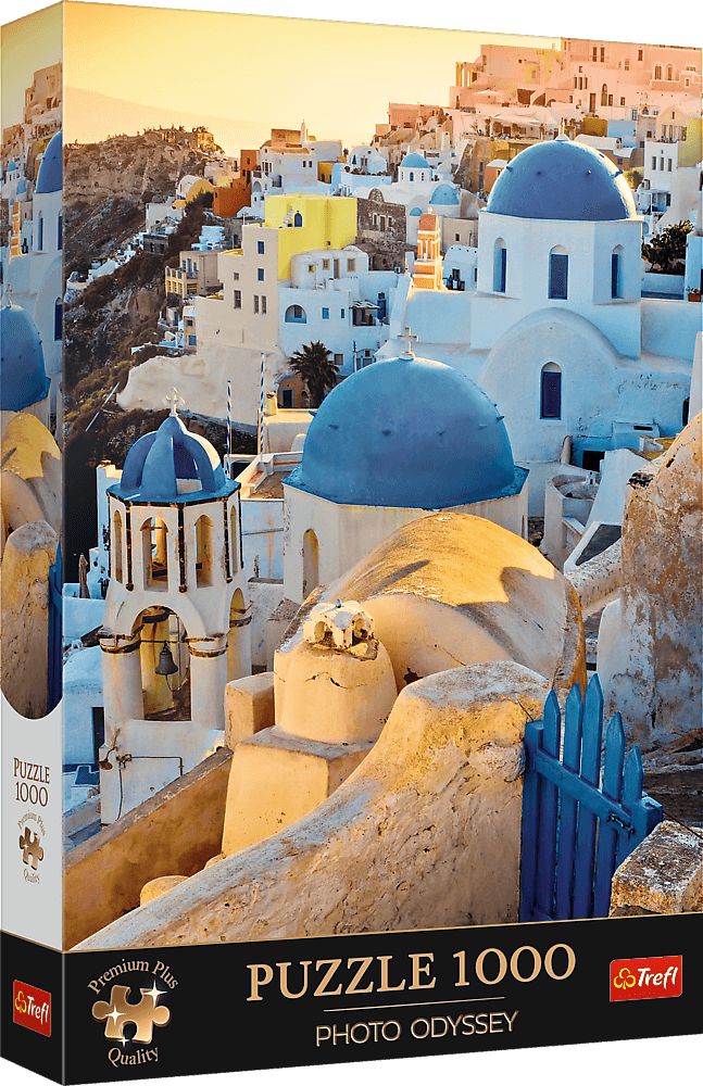 TREFL Puzzle Premium Plus Photo Odyssey: Oia, Santorini 1000 dílků