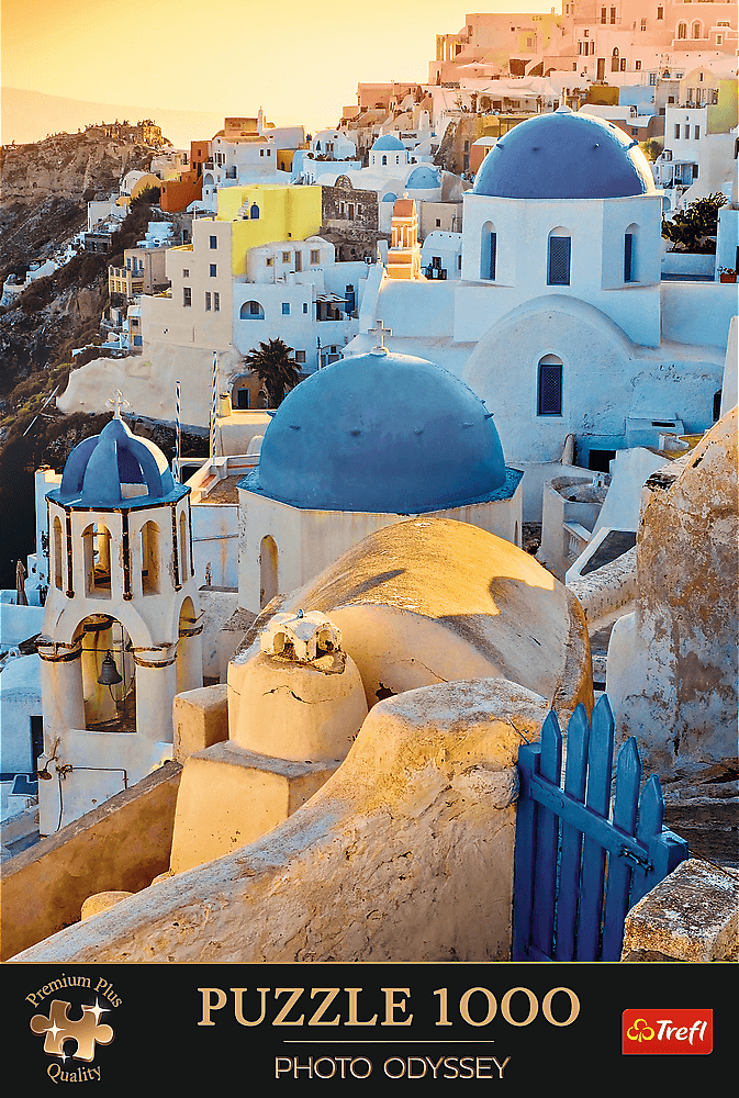 TREFL Puzzle Premium Plus Photo Odyssey: Oia, Santorini 1000 dílků