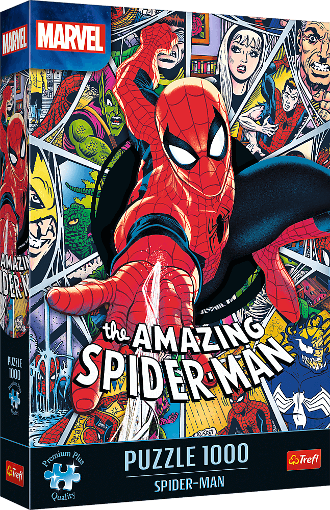 TREFL Puzzle Premium Plus Marvel: Spiderman 1000 dílků