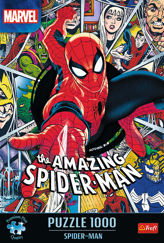 TREFL Puzzle Premium Plus Marvel: Spiderman 1000 dílků