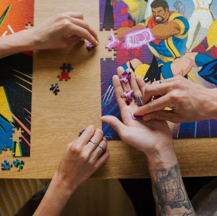 TREFL Puzzle Premium Plus X-men: Tým 1000 dílků