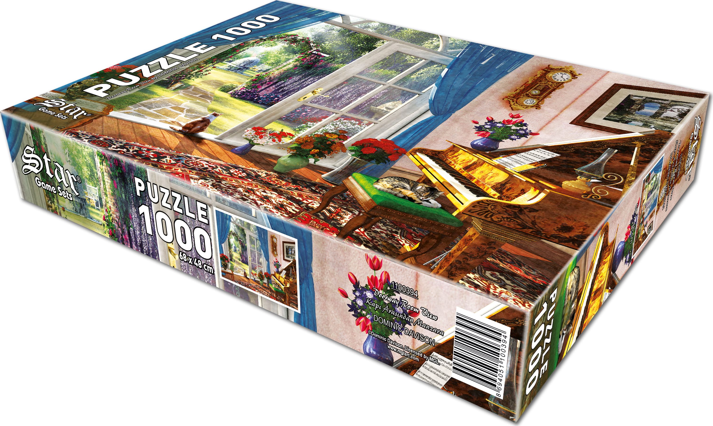 STAR Puzzle Pohled ze dveří pokoje 1000 dílků