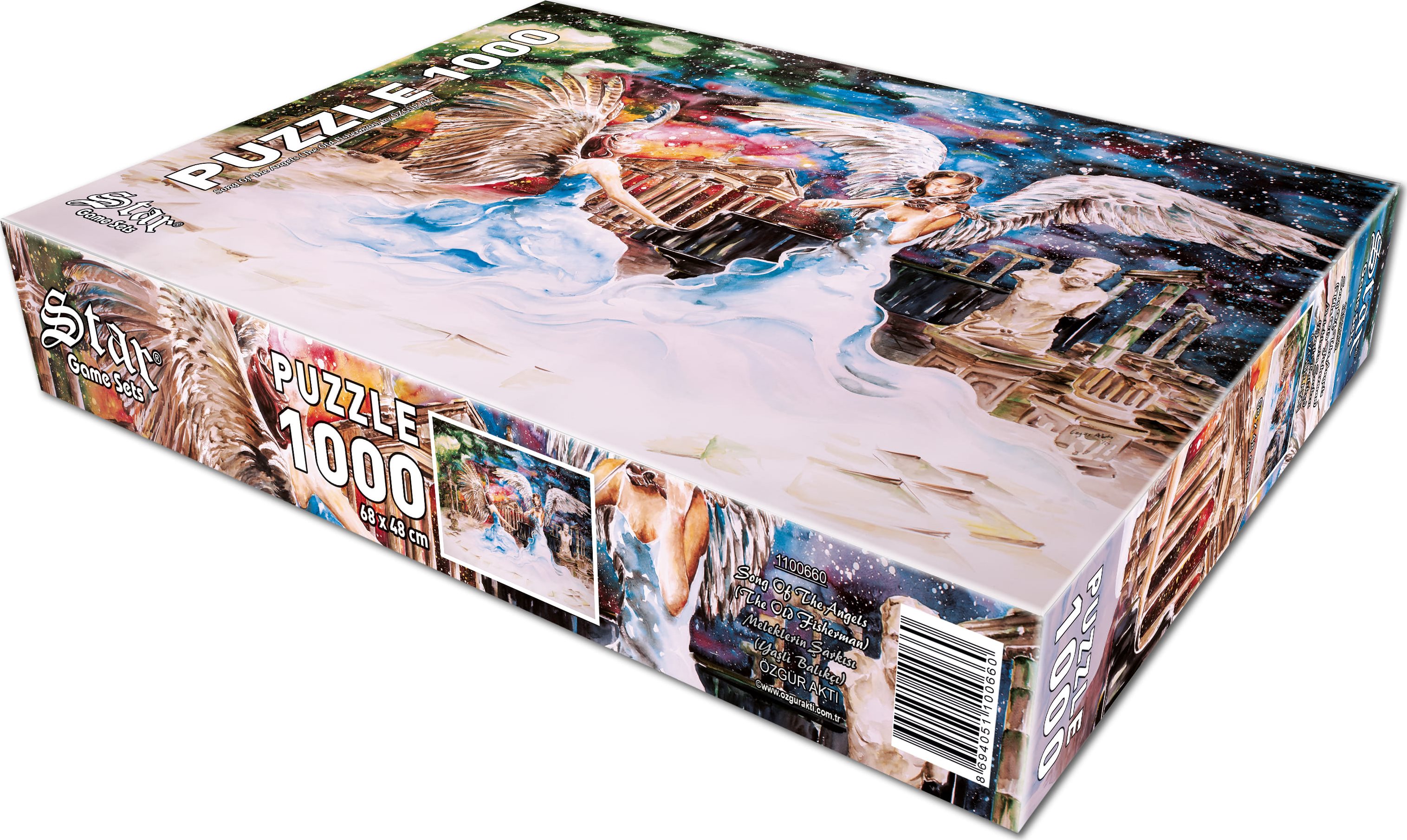 Puzzle Píseň andělů (Starý rybář) 1000 dílků