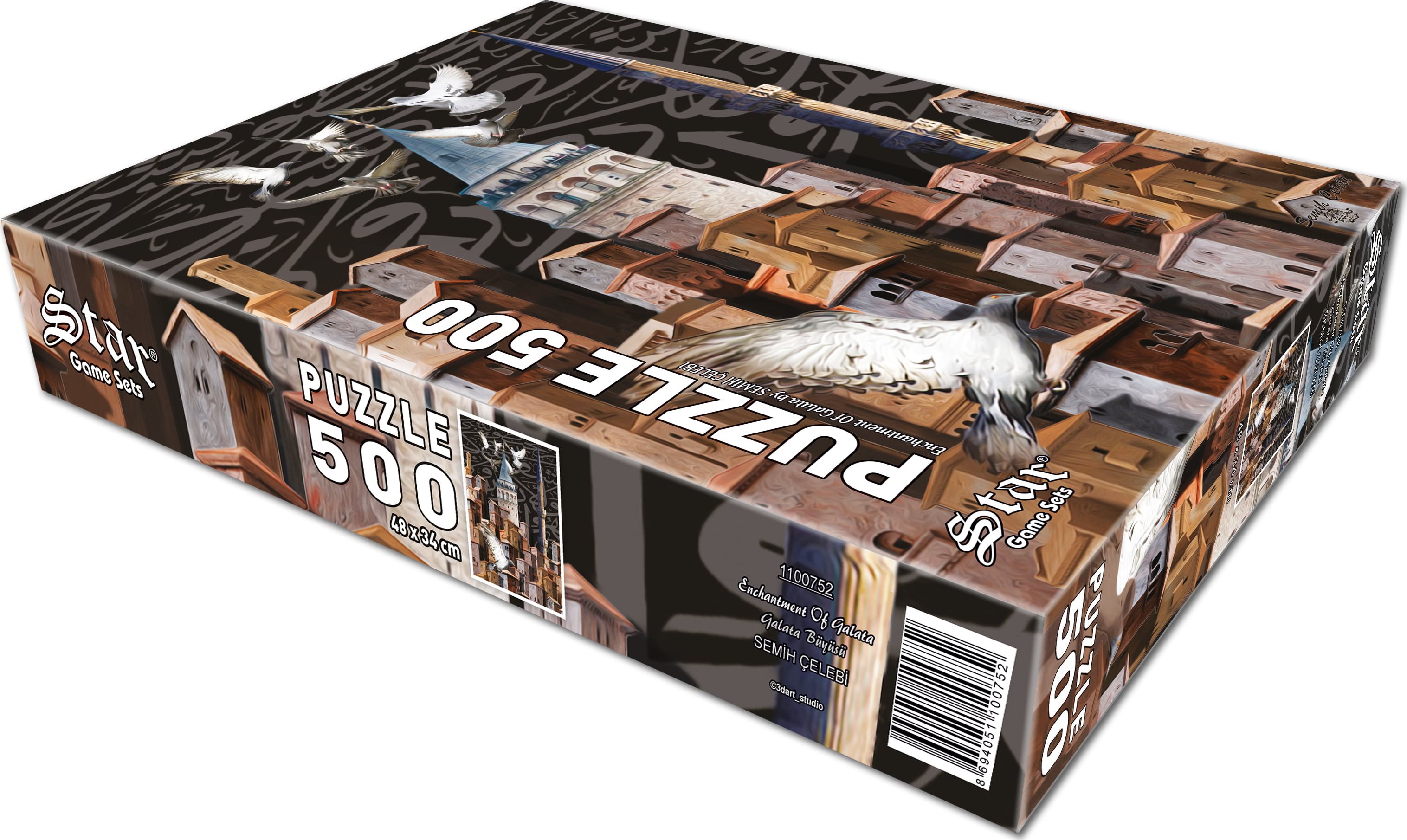 STAR Puzzle Okouzlení Galatskou věží 500 dílků