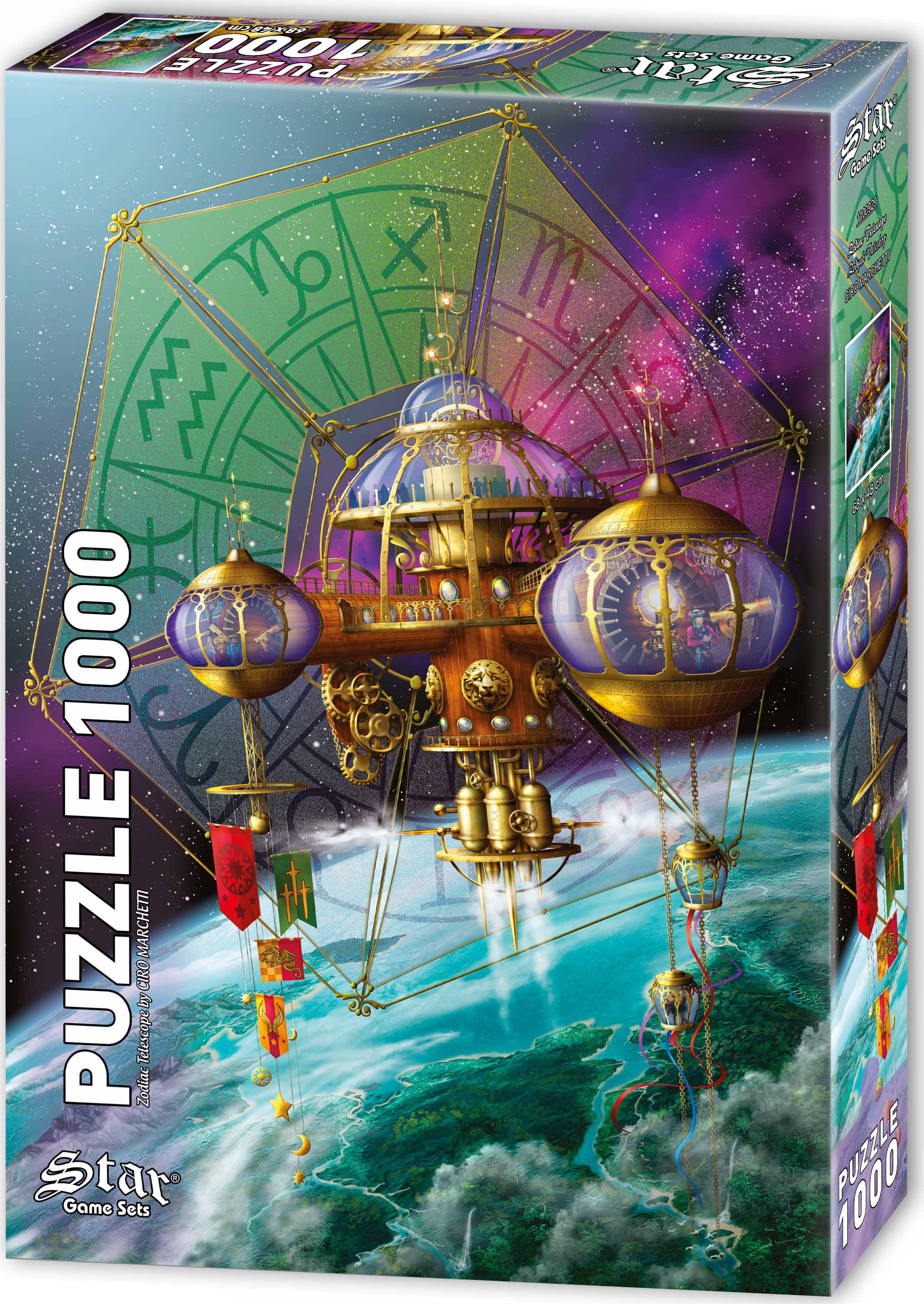 STAR Puzzle Zvěrokruhový dalekohled 1000 dílků