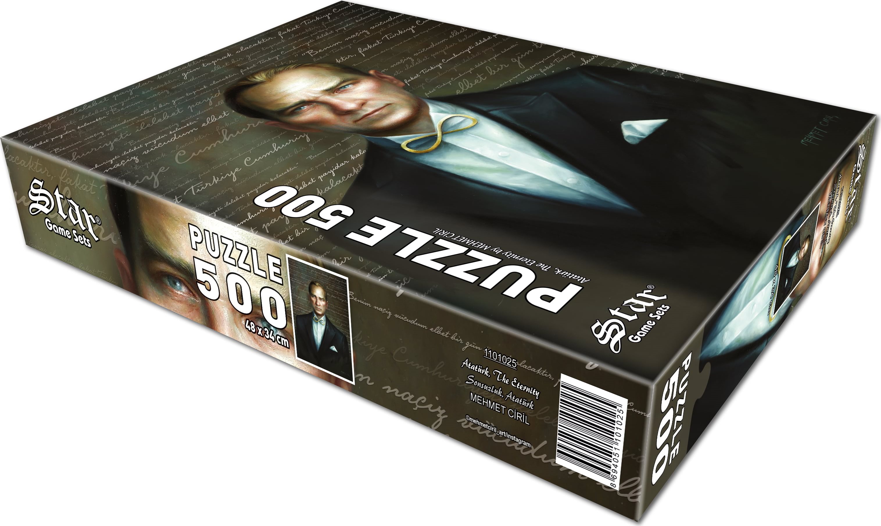 STAR Puzzle Atatürk, věčnost 500 dílků