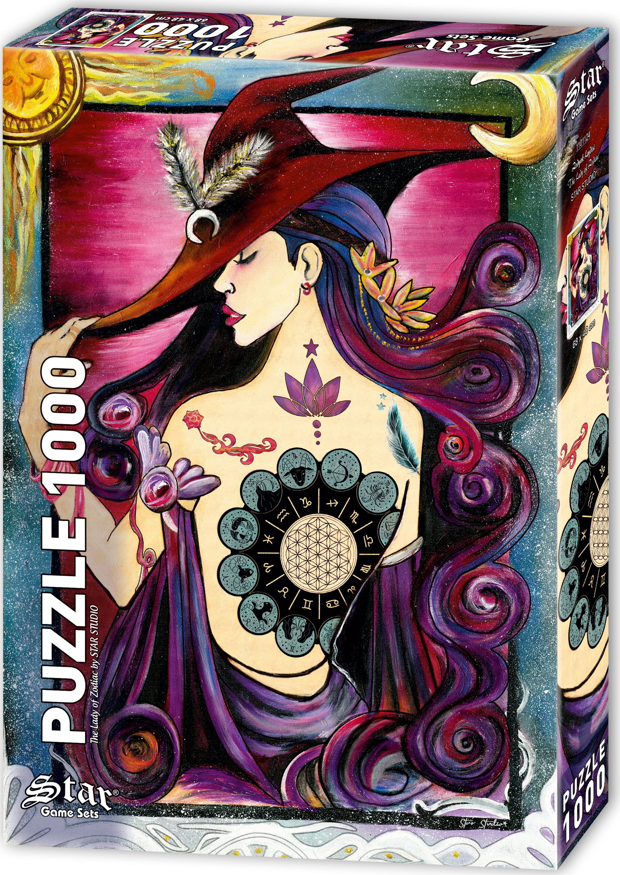 STAR Puzzle Dáma zvěrokruhu 1000 dílků