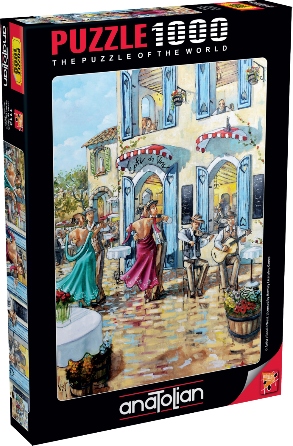ANATOLIAN Puzzle Pouliční tanečníci 1000 dílků