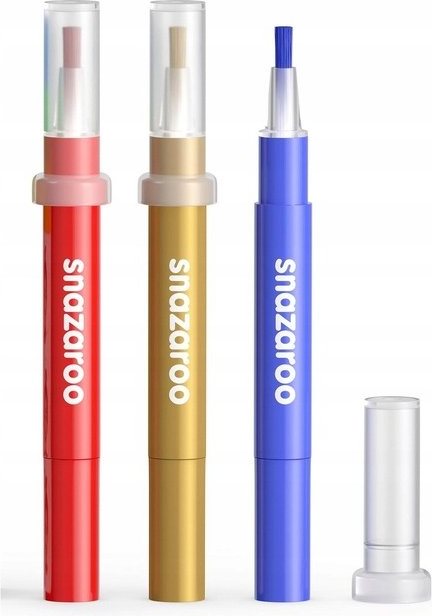 SNAZAROO Barvy na obličej s aplikátorem Brush Pen Adventure 3ks