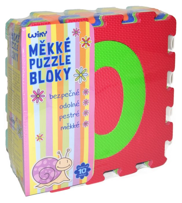 SUN TA TOYS Pěnové puzzle Čísla S4 (30x30)