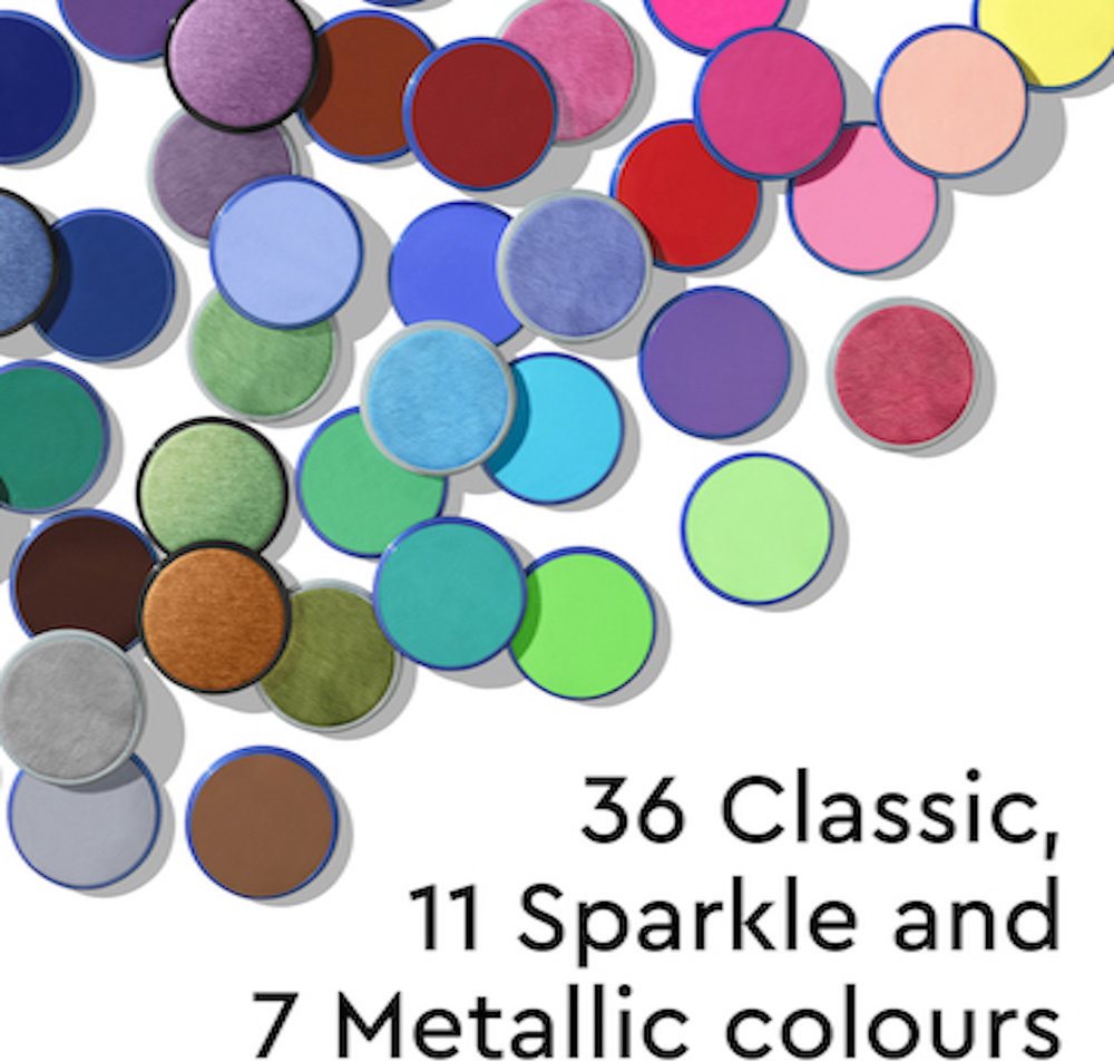 SNAZAROO Barva na obličej Pudrově růžová (Rose Chair) 18ml