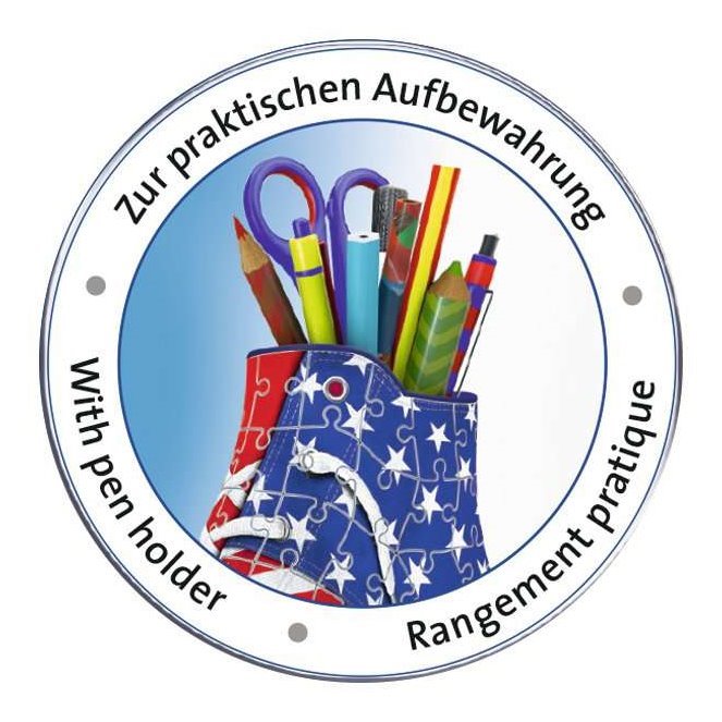 RAVENSBURGER 3D puzzle Kecka (americká) 112 dílků