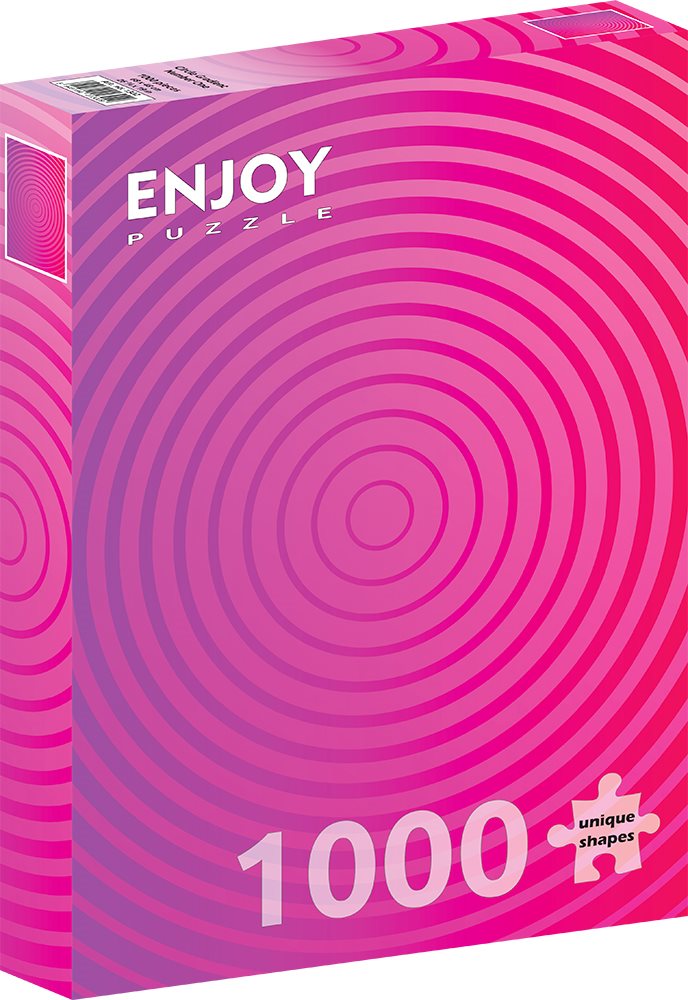 ENJOY Puzzle Kruhový gradient 1, 1000 dílků