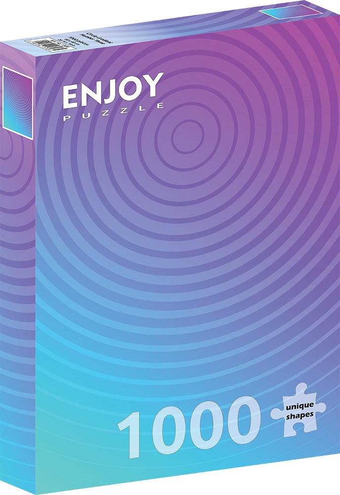 ENJOY Puzzle Kruhový gradient 3, 1000 dílků