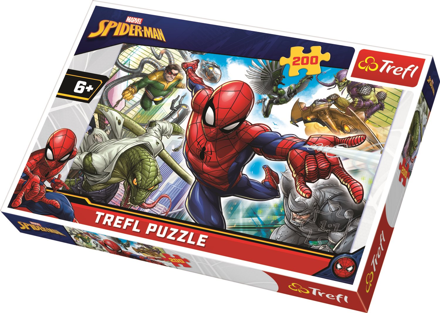 TREFL Puzzle Spiderman: Zrozen k hrdinství 200 dílků