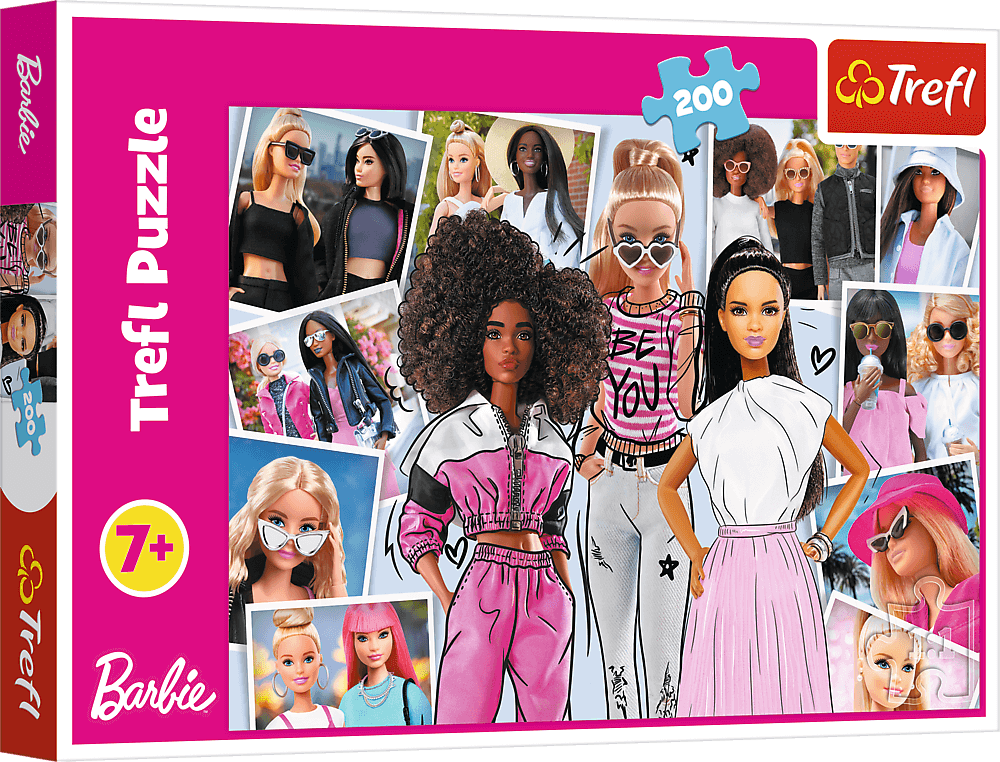 TREFL Puzzle Barbie 200 dílků