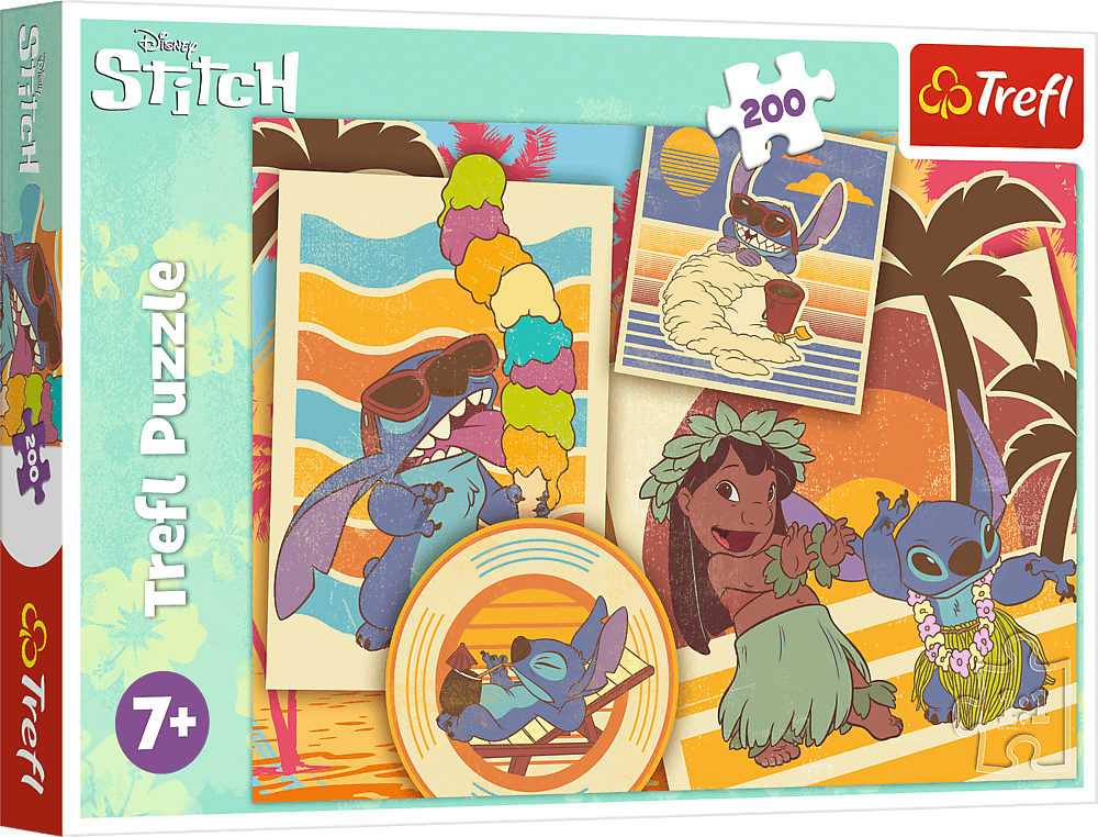 TREFL Puzzle Lilo&Stitch: Hudební svět 200 dílků