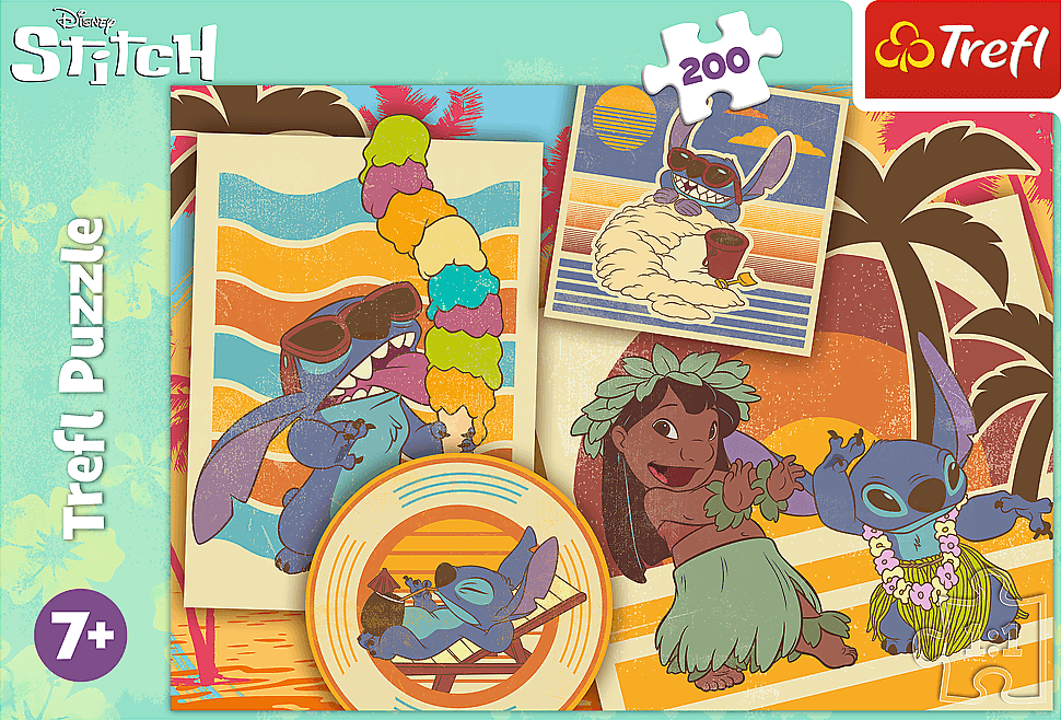 TREFL Puzzle Lilo&Stitch: Hudební svět 200 dílků