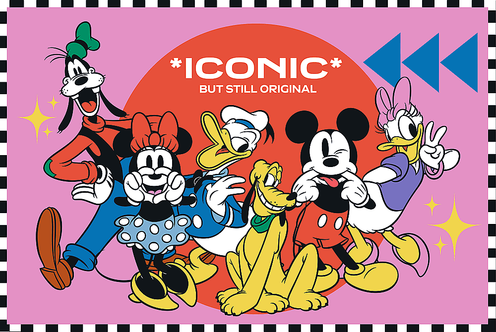 TREFL Puzzle Disney: Čas s přáteli 2x200 dílků