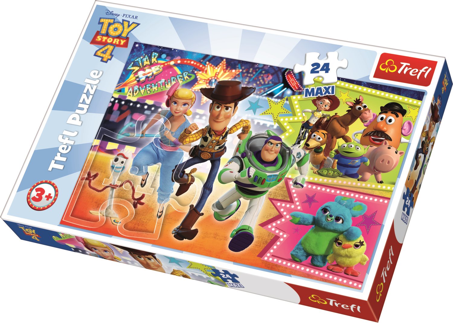 TREFL Puzzle Toy Story 4: Příběh hraček MAXI 24 dílků