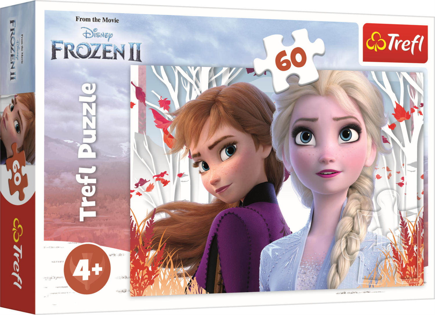 TREFL Puzzle Ledové království 2 MAXI 24 dílků + Ledové království 60 dílků Zdarma