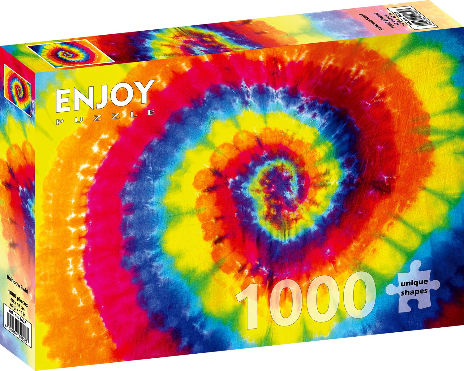 ENJOY Puzzle Duhový vír 1000 dílků