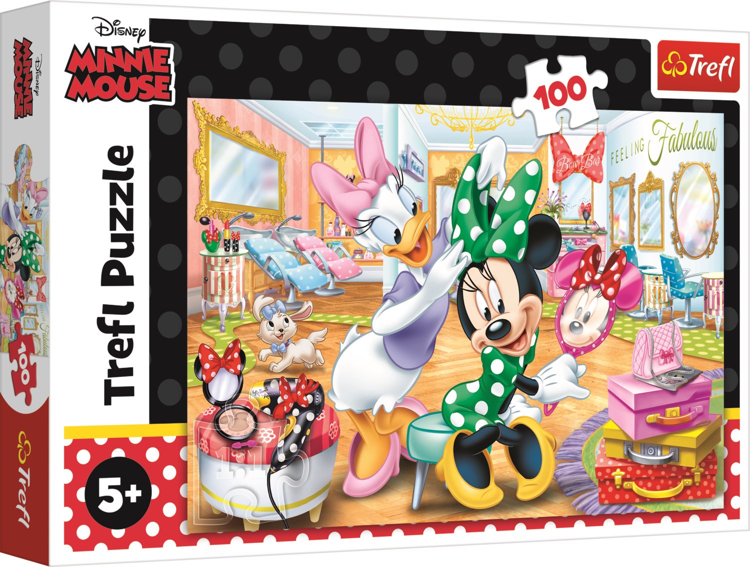 TREFL Puzzle Myška Minnie a Daisy 100 dílků