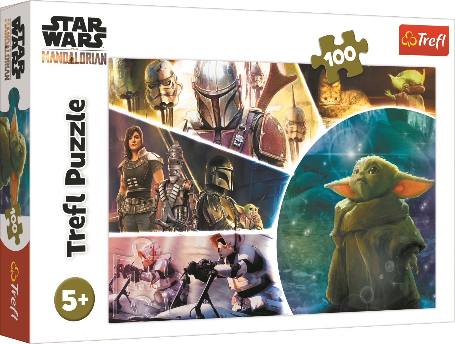 TREFL Puzzle The Mandalorian: Baby Yoda 100 dílků