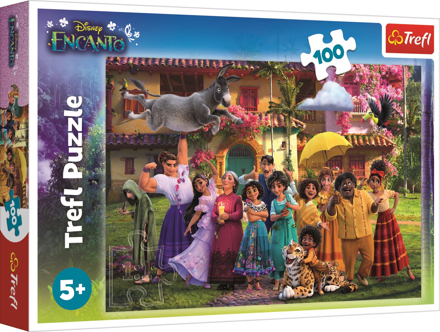 TREFL Puzzle Encanto: Kouzlo čeká v Encanto 100 dílků