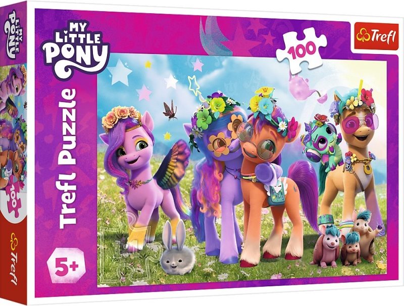 TREFL Puzzle My Little Pony: Zábavní poníci 100 dílků