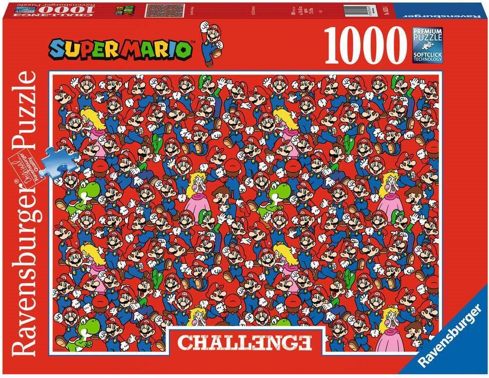 RAVENSBURGER Puzzle Challenge: Super Mario 1000 dílků