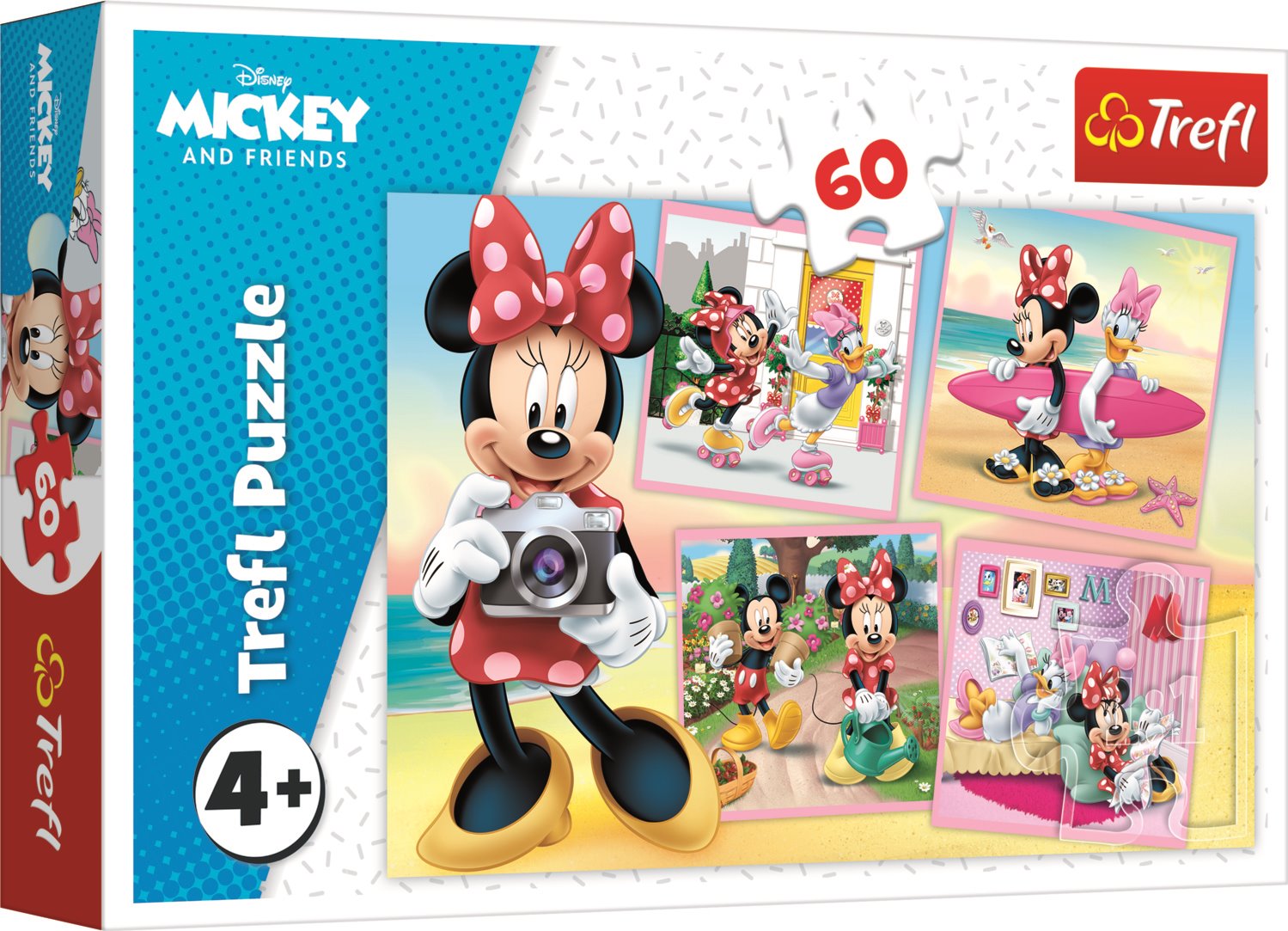 TREFL Puzzle Půvabná Minnie 60 dílků
