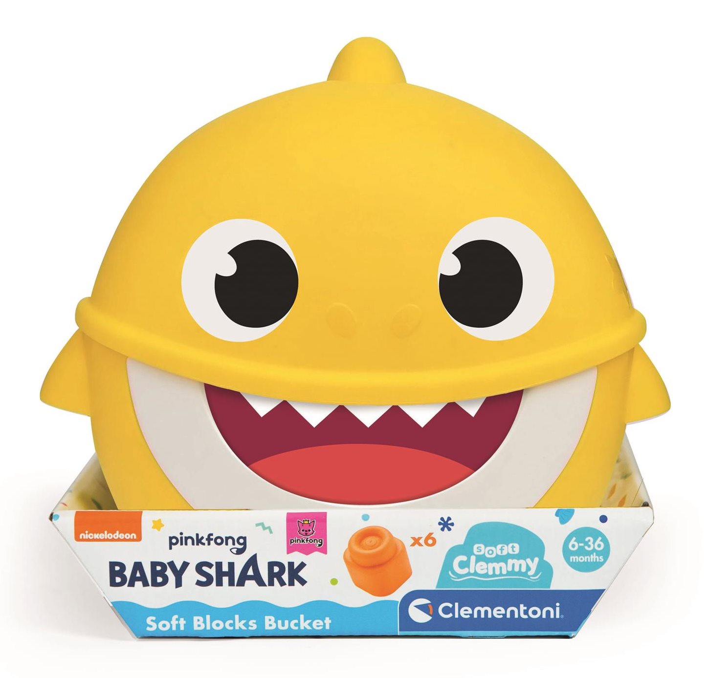 CLEMENTONI Soft Clemmy Box Baby Shark s 6 kostkami