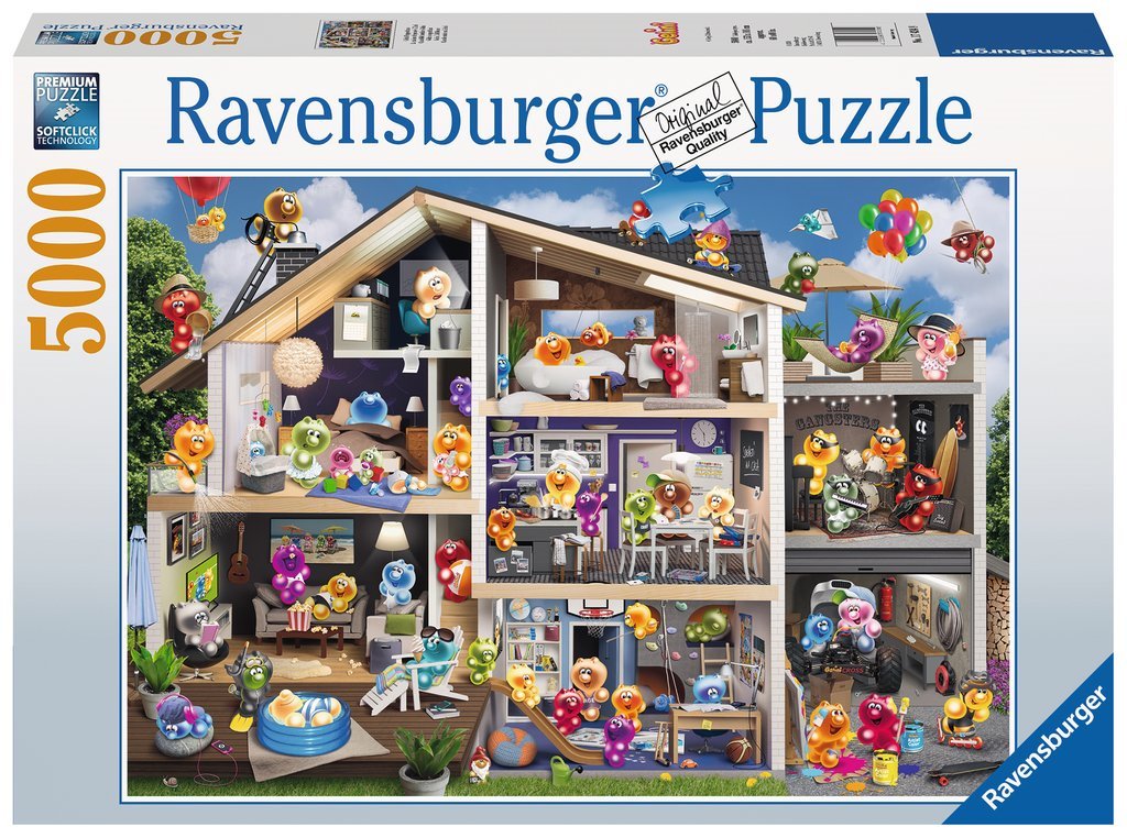 RAVENSBURGER Puzzle Domeček pro Gelini 5000 dílků