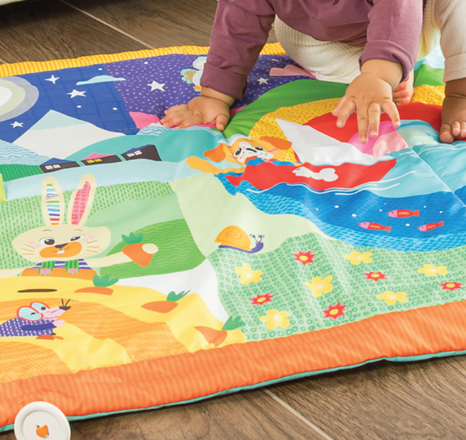 CLEMENTONI BABY For You Měkká podložka na hraní 135x90cm