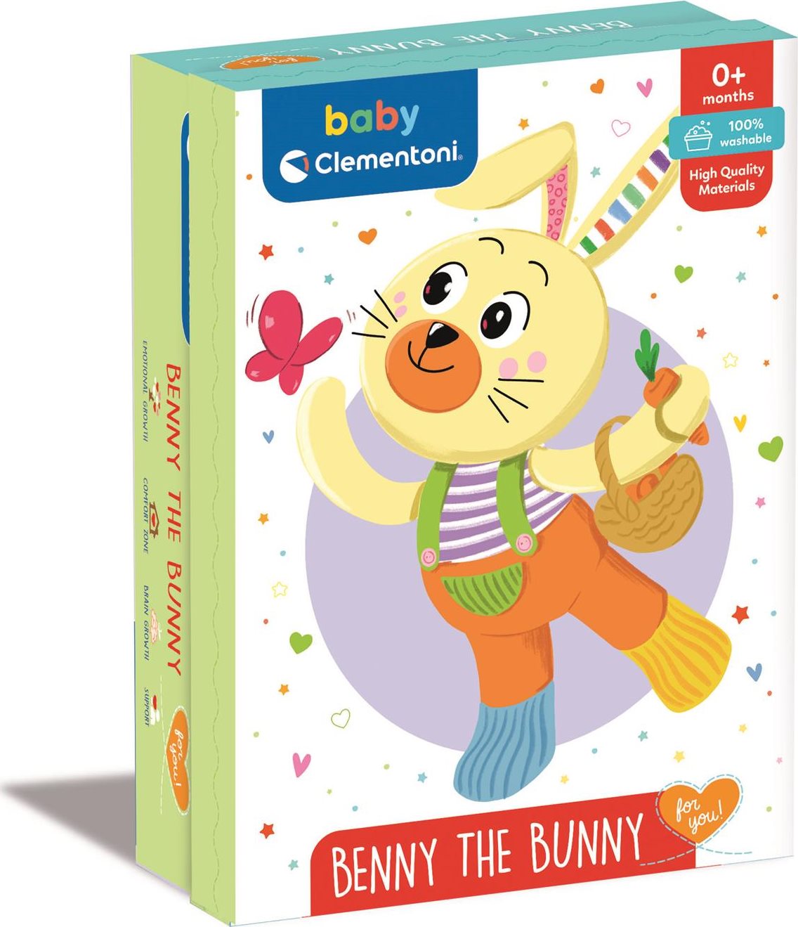 CLEMENTONI BABY For You Plyšový králíček Benny