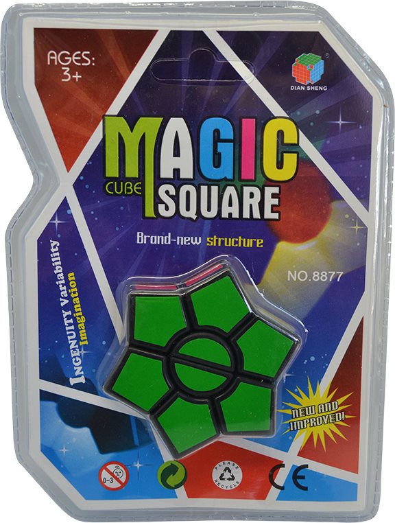 DIAN SHENG Hlavolam Kostka 2-vrstvá hvězda - Square-1 Star Cube