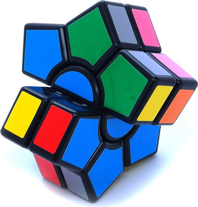 DIAN SHENG Hlavolam Kostka 2-vrstvá hvězda - Square-1 Star Cube