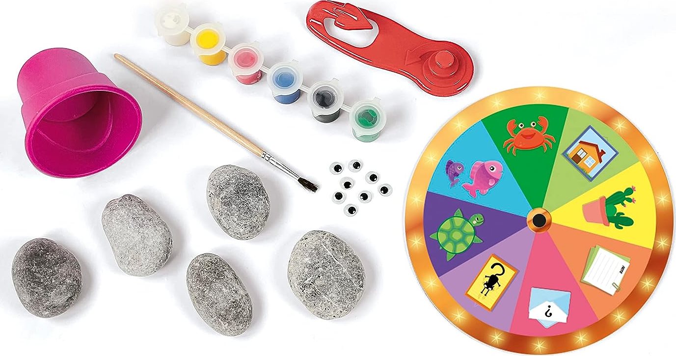 CLEMENTONI IDEA Kreativní sada Zdobení kamenů