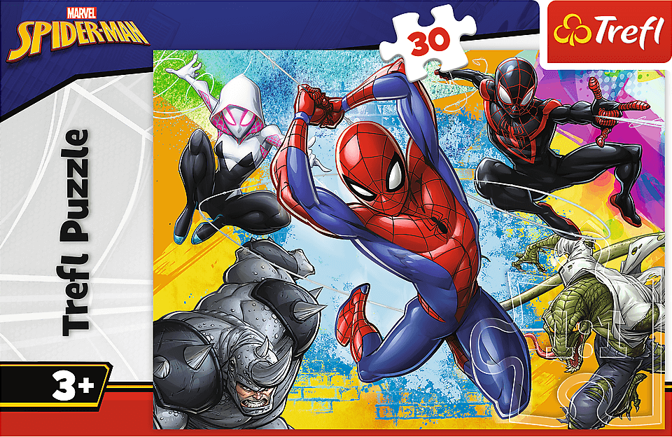 TREFL Puzzle Spiderman: Barvy 30 dílků