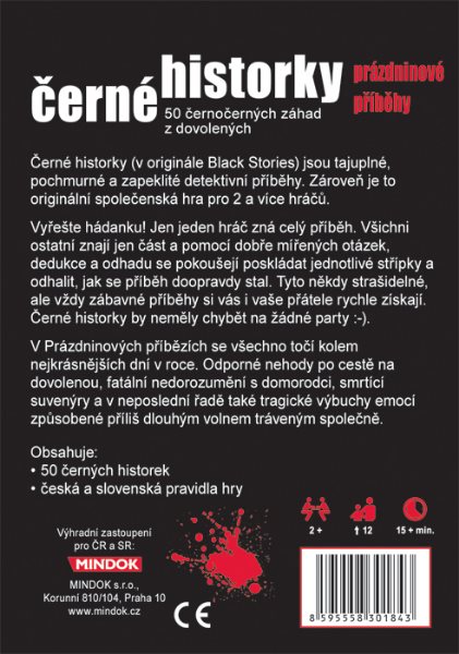 MINDOK Černé historky: Prázdninové příběhy