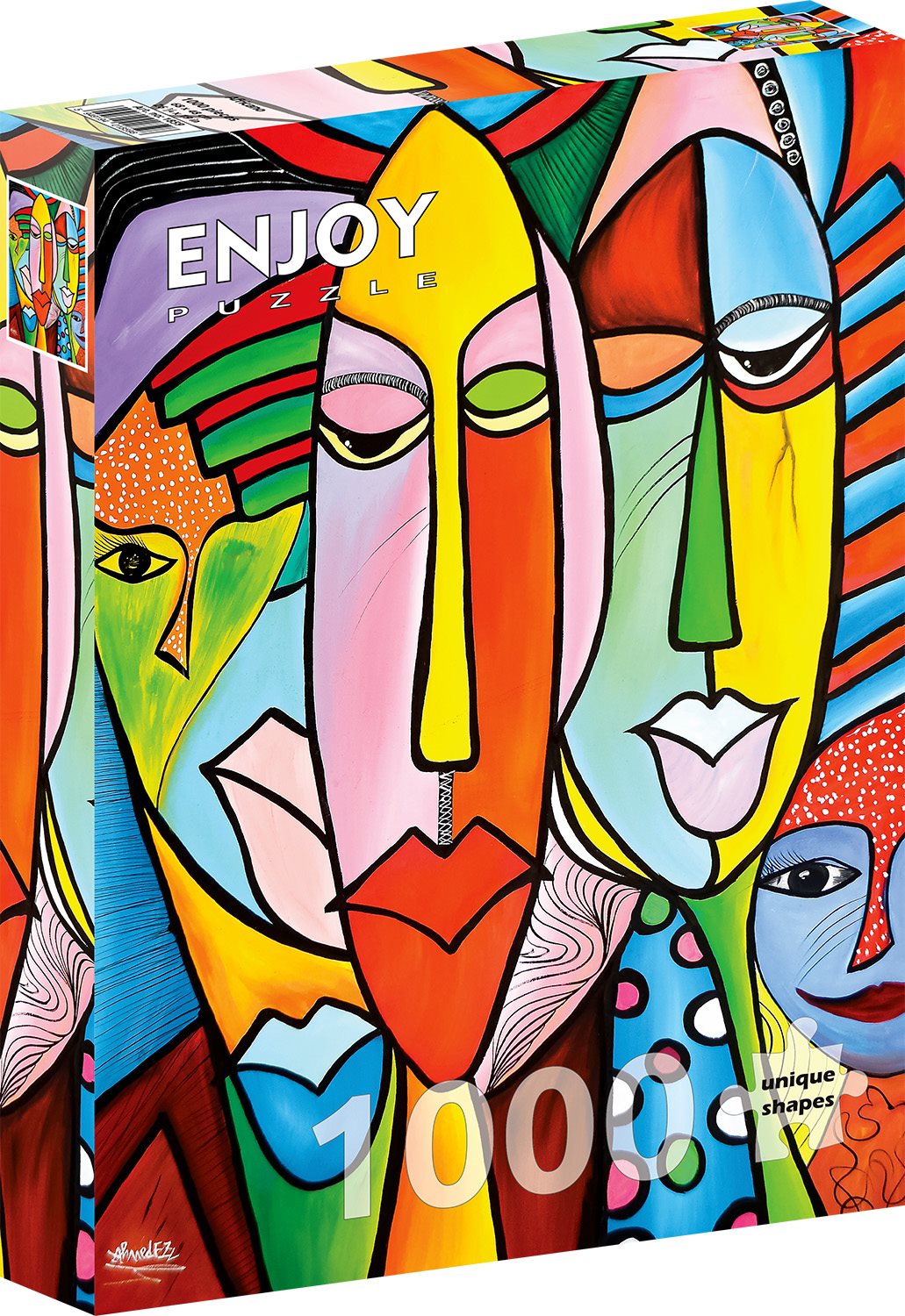 ENJOY Puzzle Afričan 1000 dílků