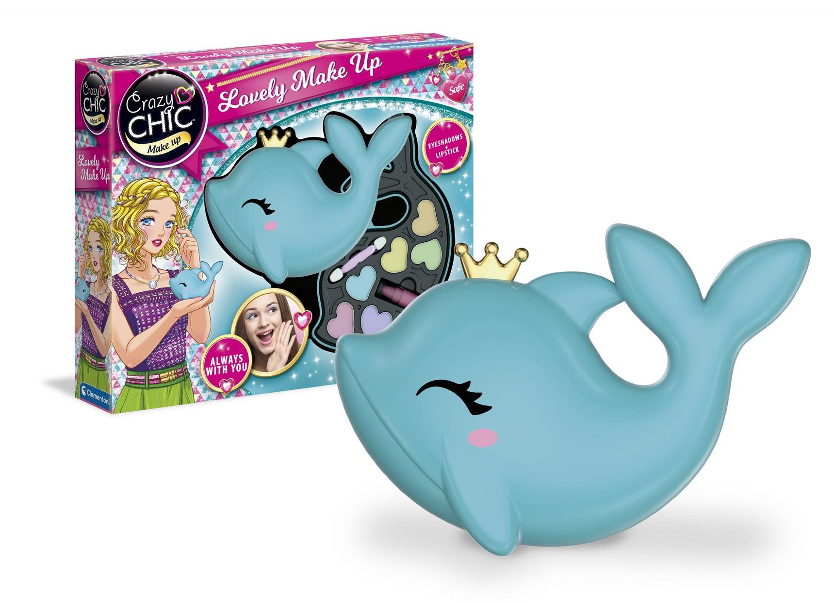 CLEMENTONI Crazy Chic Lovely Make up: Delfín