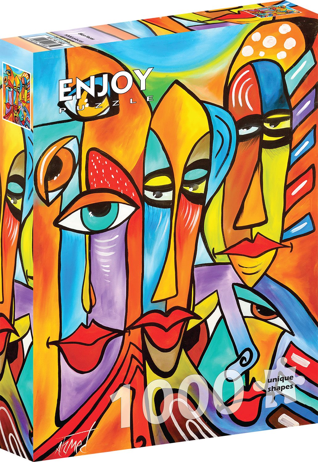 ENJOY Puzzle Tváře Bico 1000 dílků