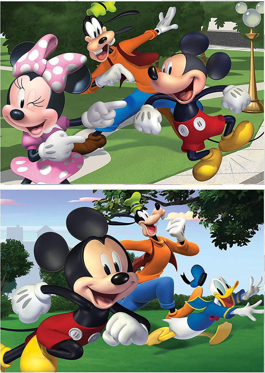 EDUCA Puzzle Mickey a přátelé 2x48 dílků
