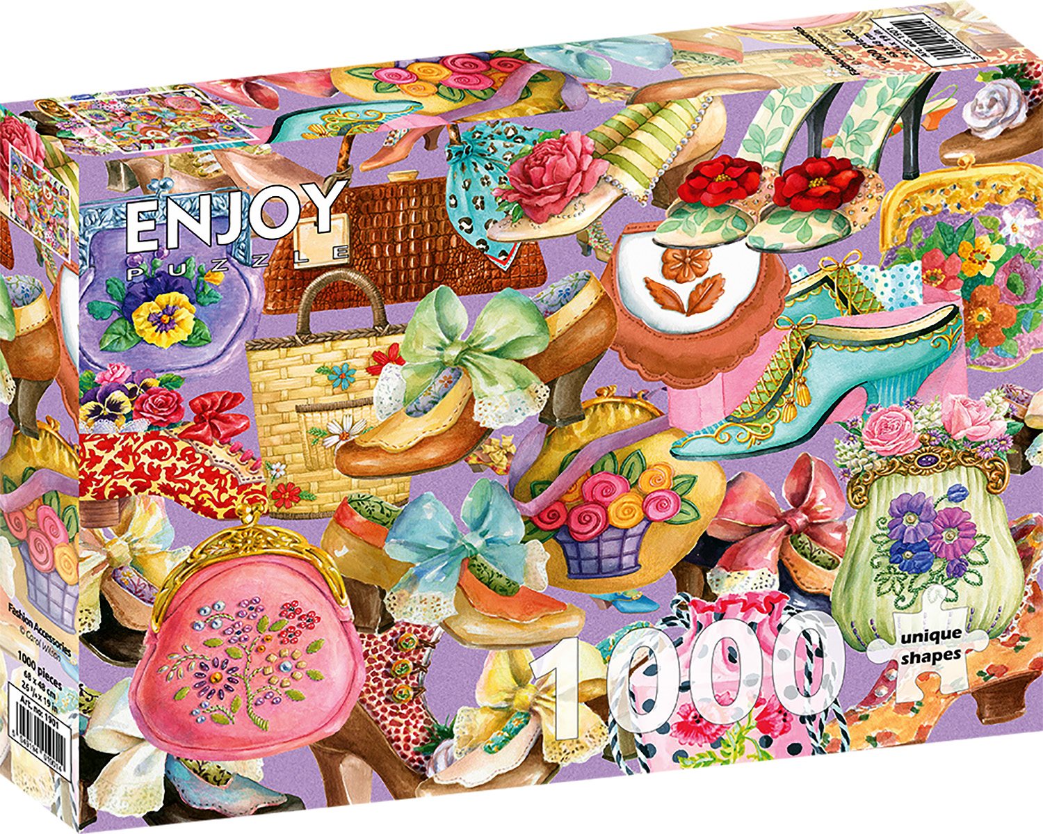 ENJOY Puzzle Módní doplňky 1000 dílků