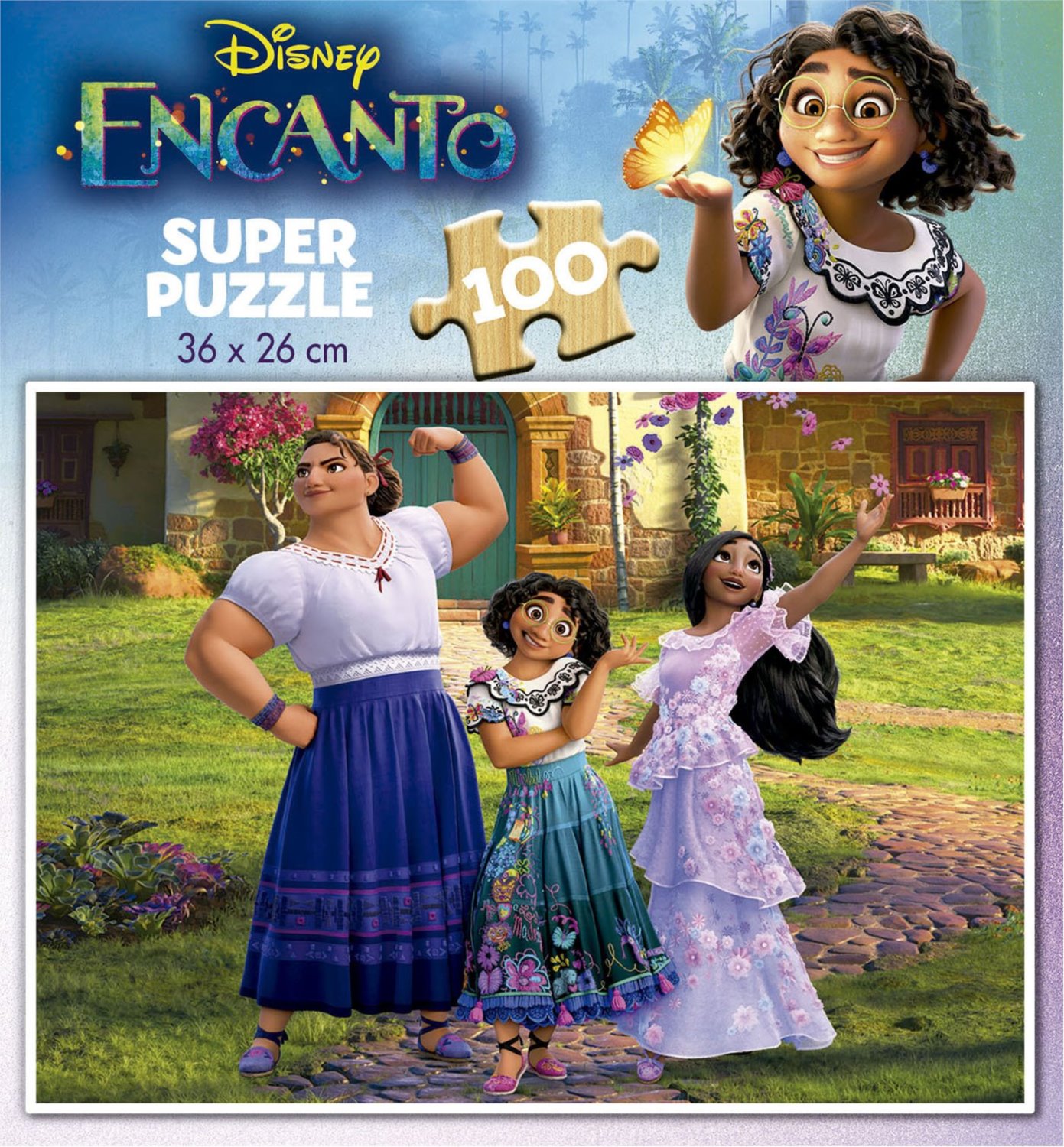 EDUCA Dřevěné puzzle Encanto 100 dílků