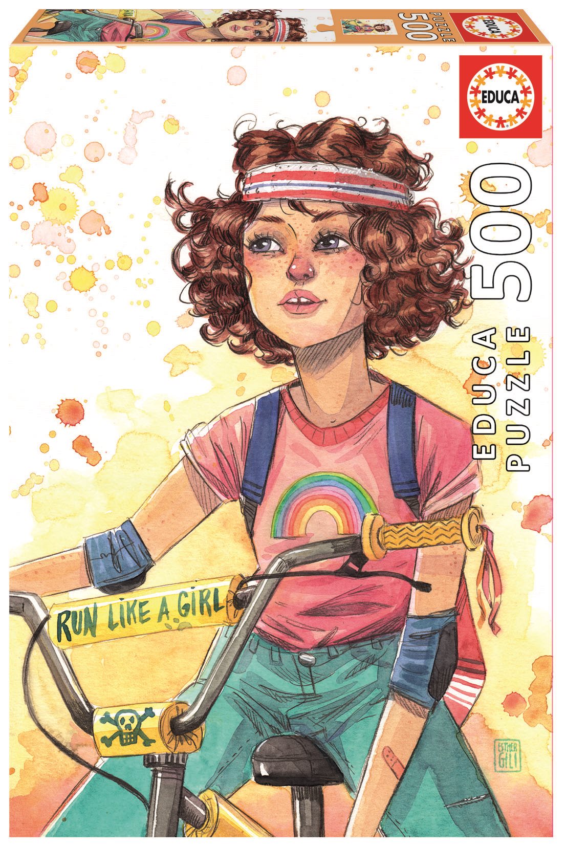 EDUCA Puzzle Jezdit jako holka 500 dílků