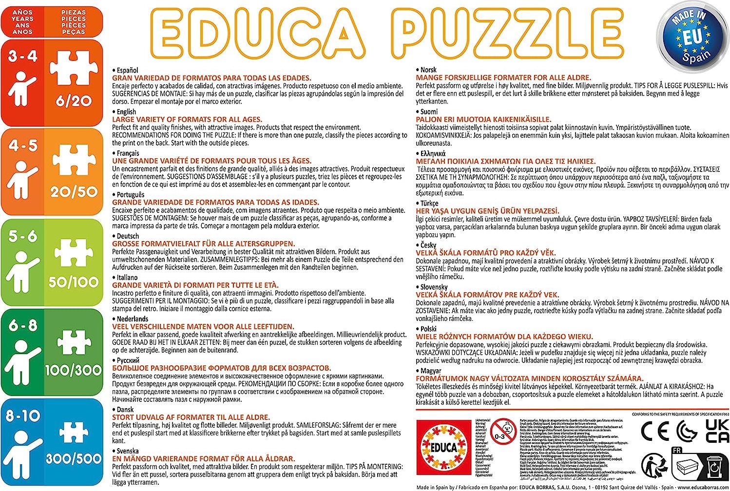 EDUCA Puzzle Monster High 2x100 dílků