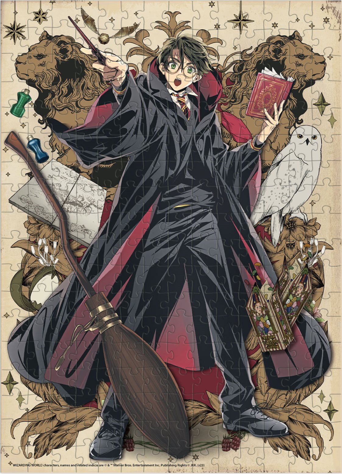 DODO Puzzle Harry Potter: Mladý kouzelník 250 dílků